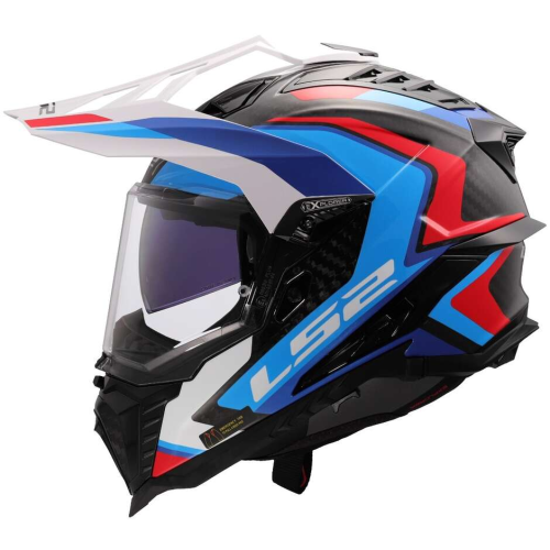 CASCO OFFROAD LS2 MX701 EXPLORER C FRONTIER II WHITE BLUE-06 | LS2