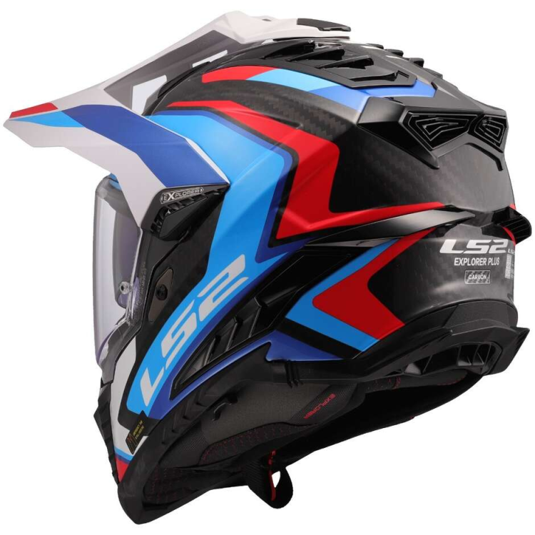 CASCO OFFROAD LS2 MX701 EXPLORER C FRONTIER II WHITE BLUE-06 | LS2