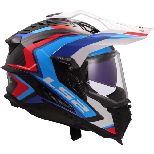 CASCO OFFROAD LS2 MX701 EXPLORER C FRONTIER II WHITE BLUE-06 | LS2
