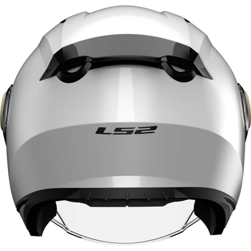 CASCO JET LS2 OF622 FUNNY II SOLID WHITE | LS2