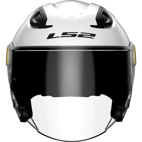 CASCO JET LS2 OF622 FUNNY II SOLID WHITE | LS2