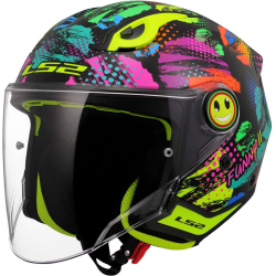 CASCO JET LS2 OF622 FUNNY II JOY BLACK | LS2
