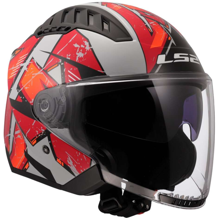 CASCO JET LS2 OF600 COPTER II KANJI LIGHT GREY-06 | LS2