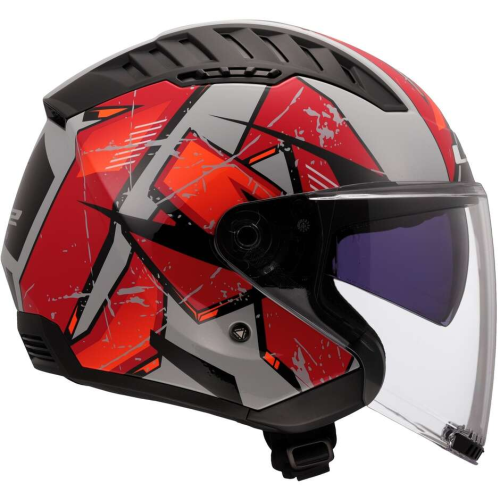 CASCO JET LS2 OF600 COPTER II KANJI LIGHT GREY-06 | LS2