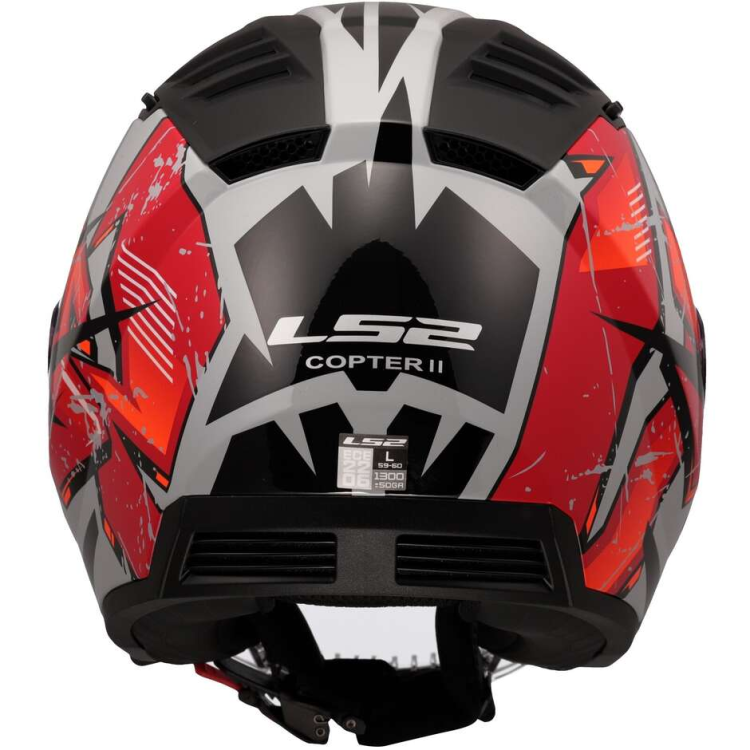 CASCO JET LS2 OF600 COPTER II KANJI LIGHT GREY-06 | LS2