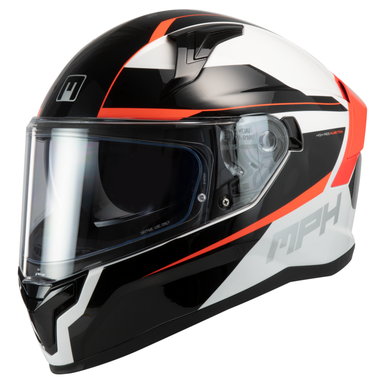 CASCO TIGER STREAM WHITE GREY RED ECE 22-06 | MPH