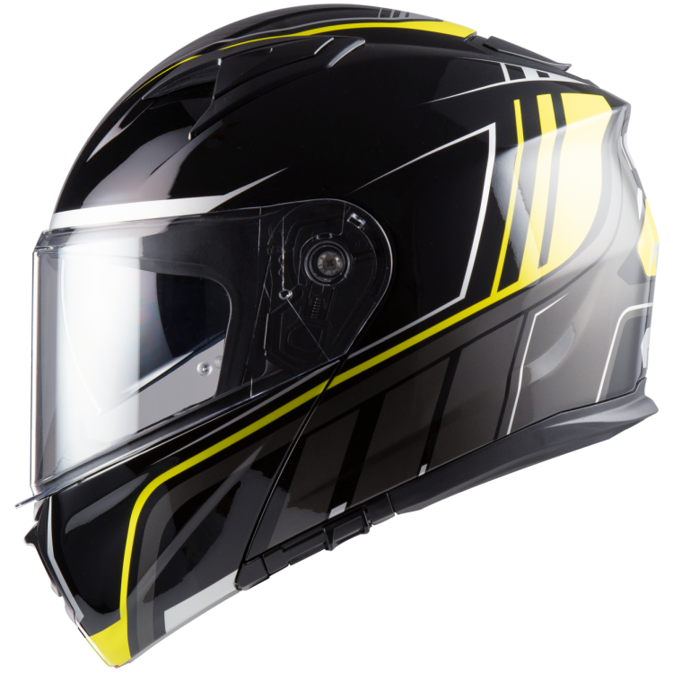 CASCO RAPTOR BLACK TITANIUM YELLOW | MPH