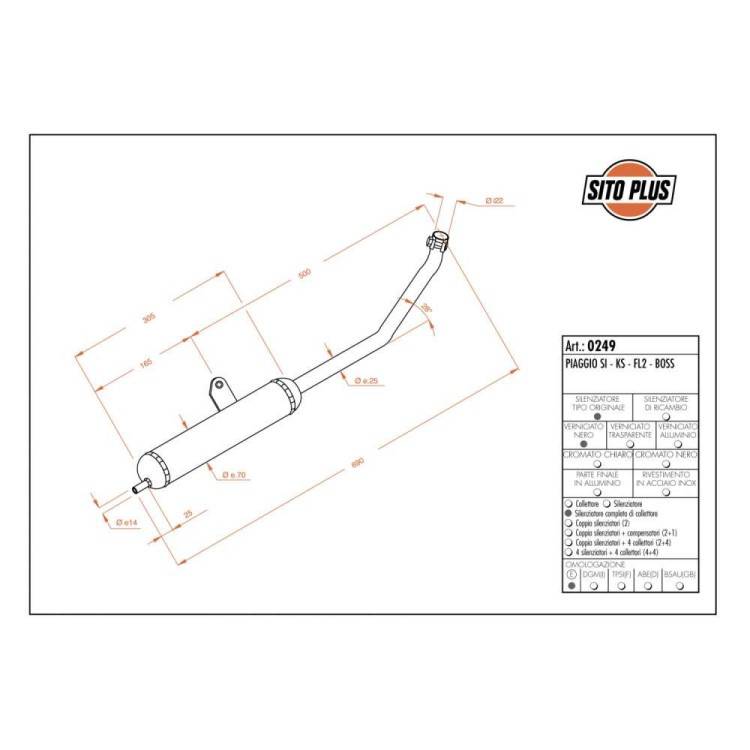 LEOVINCE SITOPLUS PIAGGIO SI - KS - FL2 - BOSS | LEOVINCE