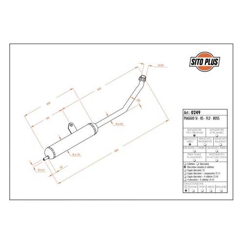 LEOVINCE SITOPLUS PIAGGIO SI - KS - FL2 - BOSS | LEOVINCE