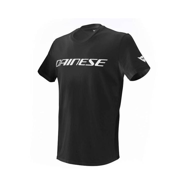 DAINESE T-SHIRT-622-BLACK/WHITE
