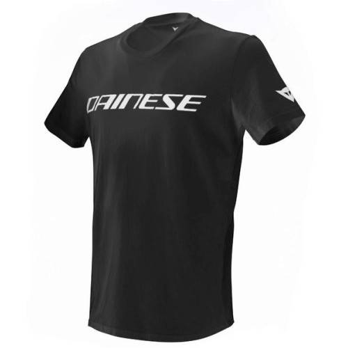 DAINESE T-SHIRT-622-BLACK/WHITE