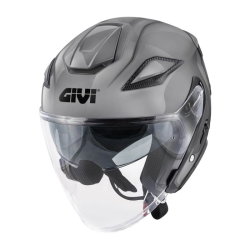 CASCO JET FIBRA X29 GRIGIO LUCIDO | GIVI | HX29BG767