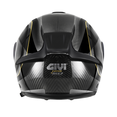 CASCO MODULARI CARBONIO X50 NERO ORO | GIVI | HX50DCRBN