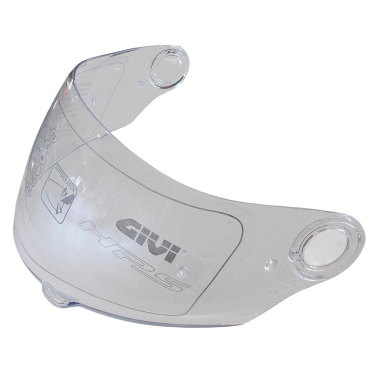 VISIERA TRASPARENTE ANTIGRAFFIO CASCO 50.4 CON PREDISPOSIZIONE LENTE PINLOCK 70 DKS002 | GIVI | Z2449TR