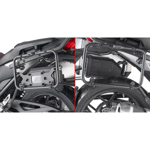 KIT DI ATTACCO SPECIFICO PER IL FISSAGGIO DELL’S250 TOOL BOX SUL PORTAVALIGIE LATERALE PLO1192MK E PLO1192CAM | GIVI | TL1192KIT