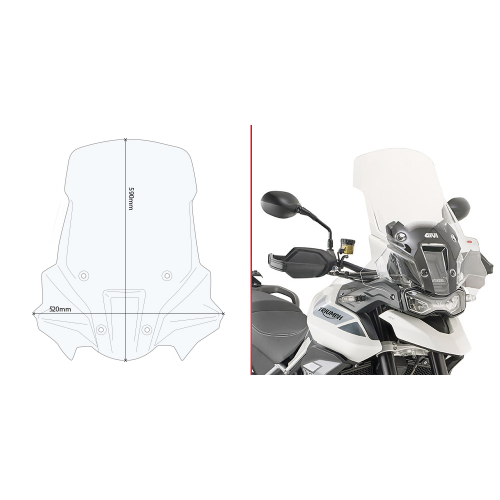 SPOILER TRIUMPH TIGER 900 2020 | GIVI | D6415ST