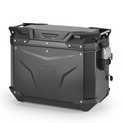 VALIGIA LATERALE SINISTRA TREKKER OUTBACK EVO BLACK LINE 44LT | GIVI | OBKEV44BL