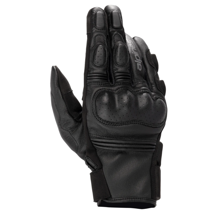 PHENOM LEATHER GLOVES BLACK BLACK | ALPINESTARS