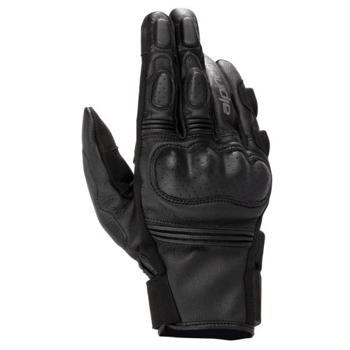 PHENOM LEATHER GLOVES BLACK BLACK | ALPINESTARS