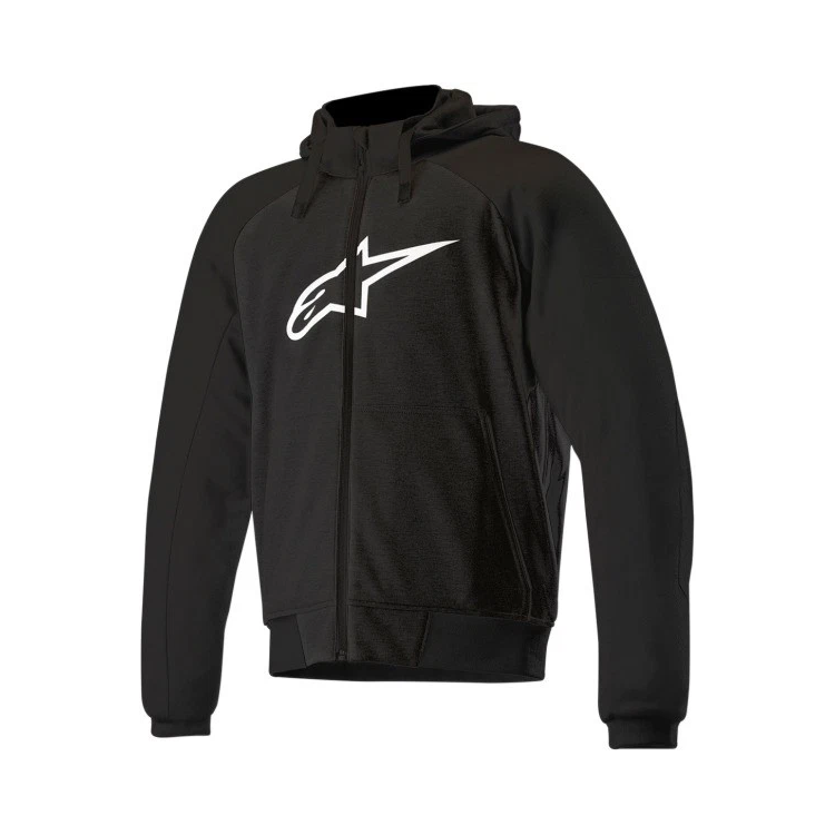 CHROME SPORT HOODIE BLACK | ALPINESTARS