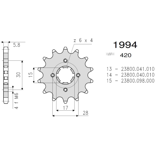 PIGNONE - 420 Z 16 | OGNIBENE |  MPN 361994016