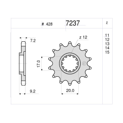 PIGNONE OE - 428 Z 14 | OGNIBENE |  MPN 367237Z14