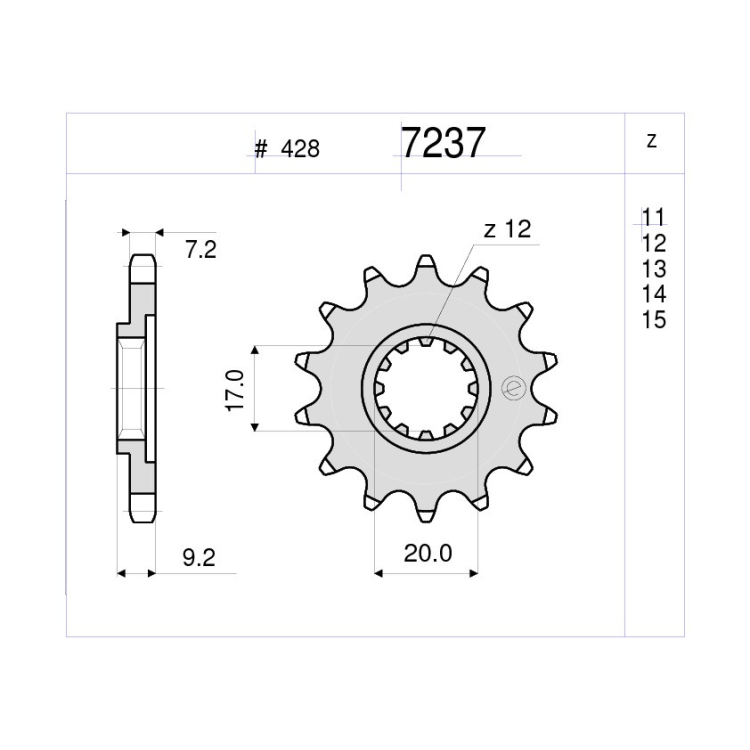 PIGNONE OE - 428 Z 14 | OGNIBENE |  MPN 367237Z14