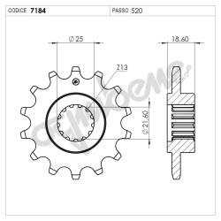 PIGNONE OE - 520 Z 14 | OGNIBENE |  MPN 367184Z14