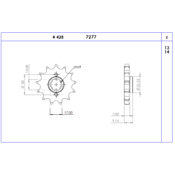 PIGNONE - 428 Z 14 | OGNIBENE |  MPN 367277014