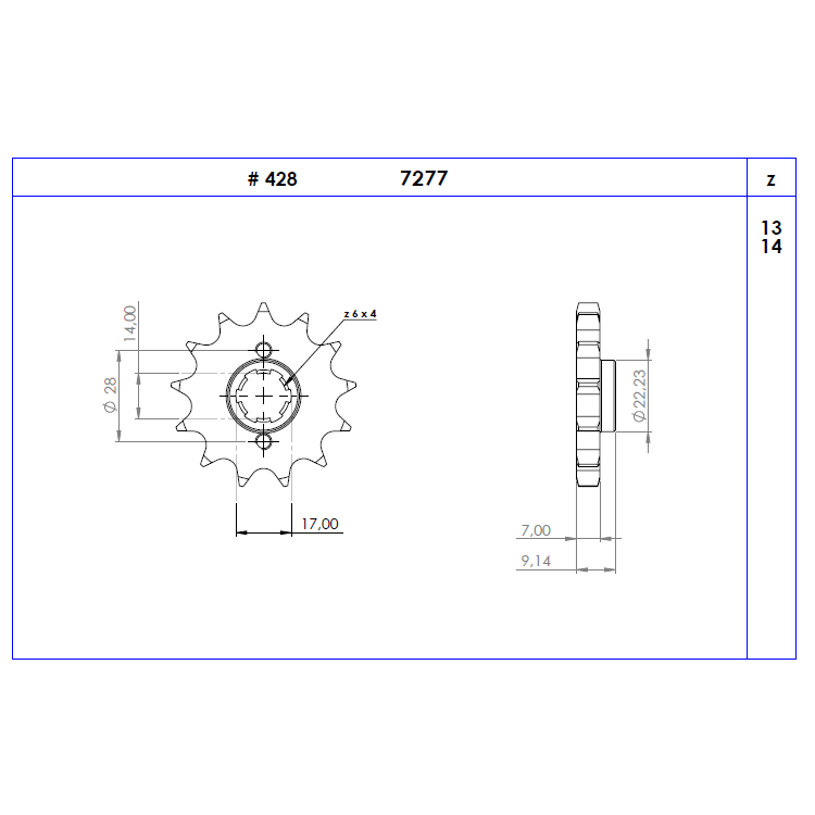 PIGNONE - 428 Z 14 | OGNIBENE |  MPN 367277014
