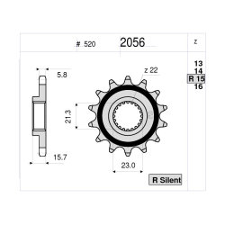 PIGNONE - 520 Z 14 | OGNIBENE |  MPN 362056014