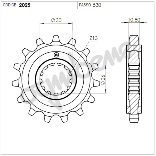 PIGNONE OE - 530 Z 18 | OGNIBENE |  MPN 362025Z18
