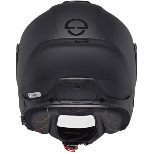 CASCO J2 ECE  MATT BLACK  | SCHUBERTH