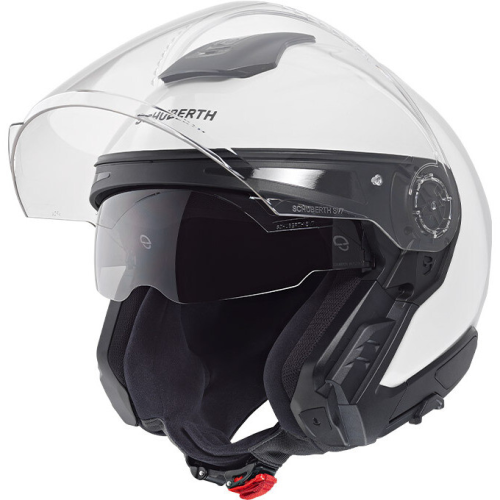 CASCO J2 ECE  GLOSSY WHITE  | SCHUBERTH