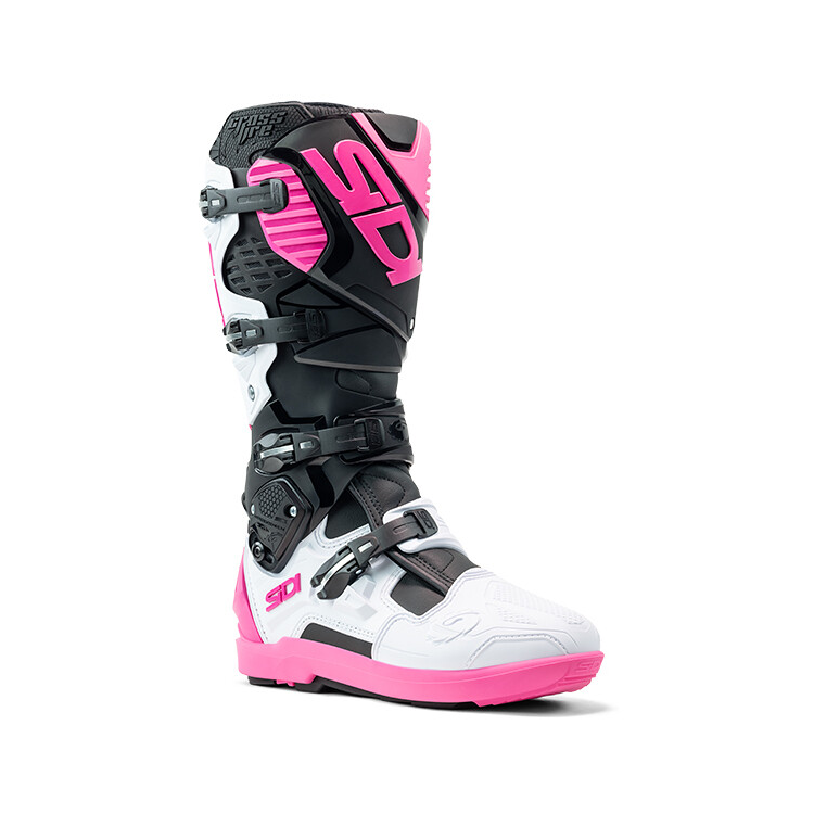 STIVALI CROSSFIRE 3 SRS BLACK WHITE PINK | SIDI
