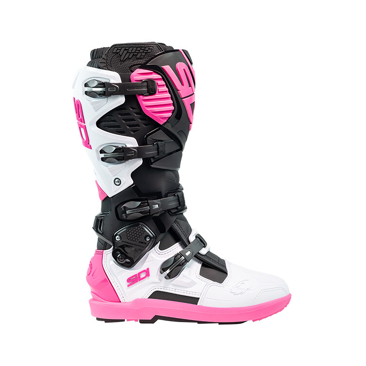 STIVALI CROSSFIRE 3 SRS BLACK WHITE PINK | SIDI