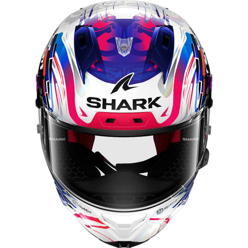 CASCO MODULARE AERON-GP REPLICA ZARCO GP DE FRANCE CARBON VIOLET BLUE | SHARK HELMETS