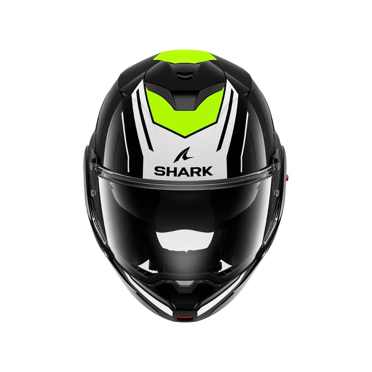 CASCO MODULARE OXO RYDGER BLACK WHITE YELLOW | SHARK HELMETS