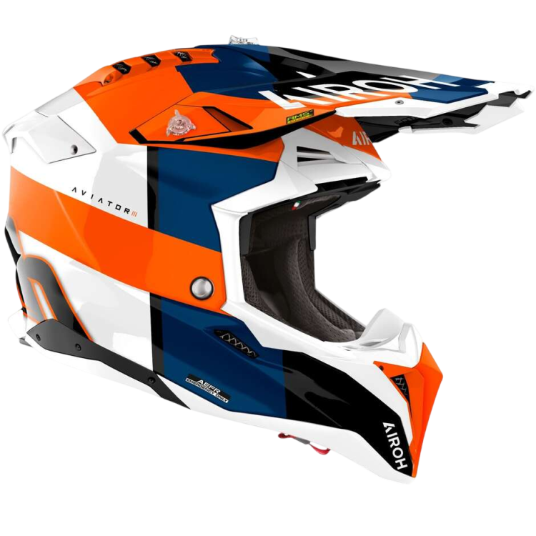 CASCO AVIATOR 3 MONARCH ORANGE GLOSS | AIROH