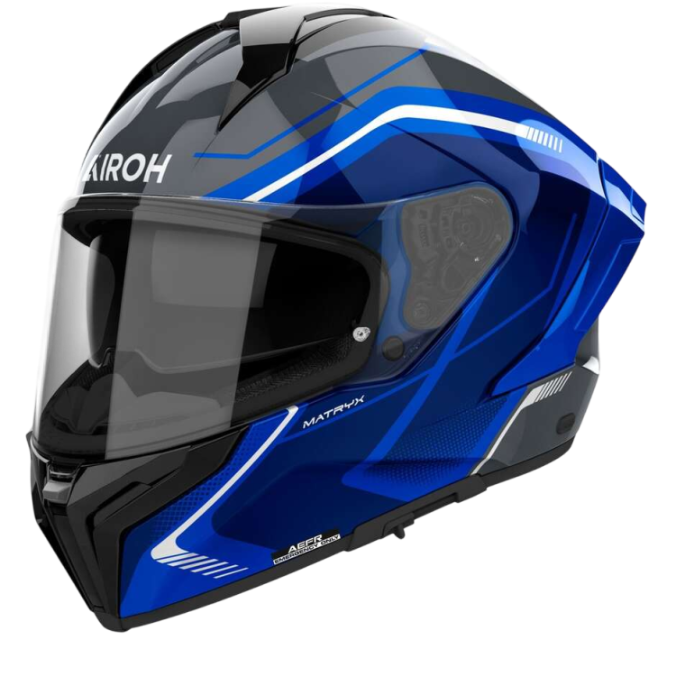 CASCO MATRYX WIDE BLUE GLOSS | AIROH
