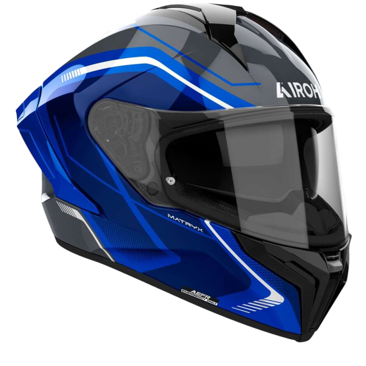 CASCO MATRYX WIDE BLUE GLOSS | AIROH