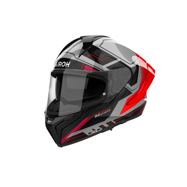 CASCO MATRYX ROCKET RED FLUO GLOSS | AIROH