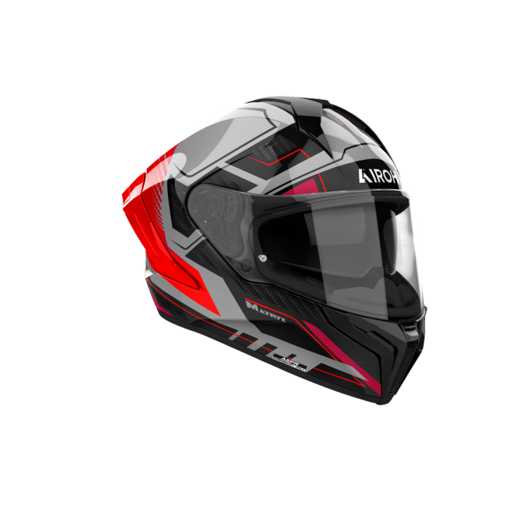 CASCO MATRYX ROCKET RED FLUO GLOSS | AIROH