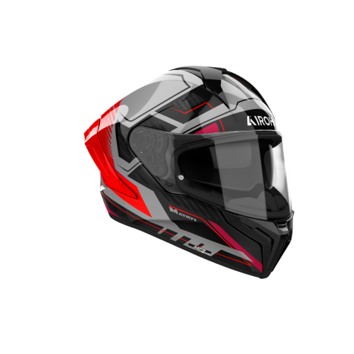 CASCO MATRYX ROCKET RED FLUO GLOSS | AIROH
