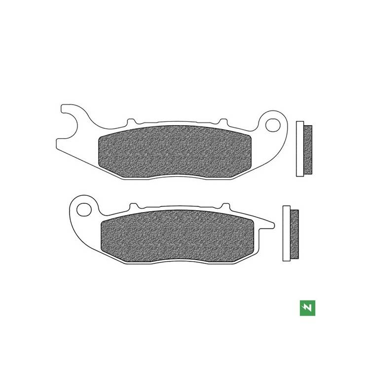 FD0444BE | PASTIGLIE FRENO SCOOTER ELITE | NEWFREN