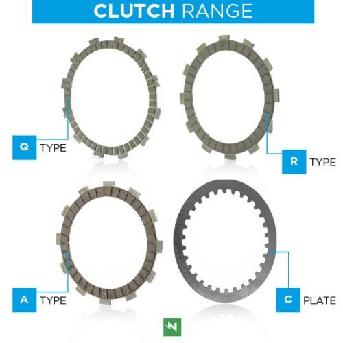 F1590CC | SET DISCHI FRIZIONE ACCIAIO | NEWFREN