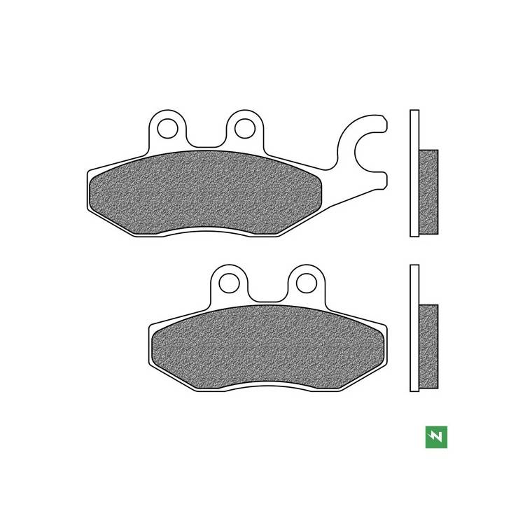 FD0365BE | PASTIGLIE FRENO SCOOTER ELITE | NEWFREN