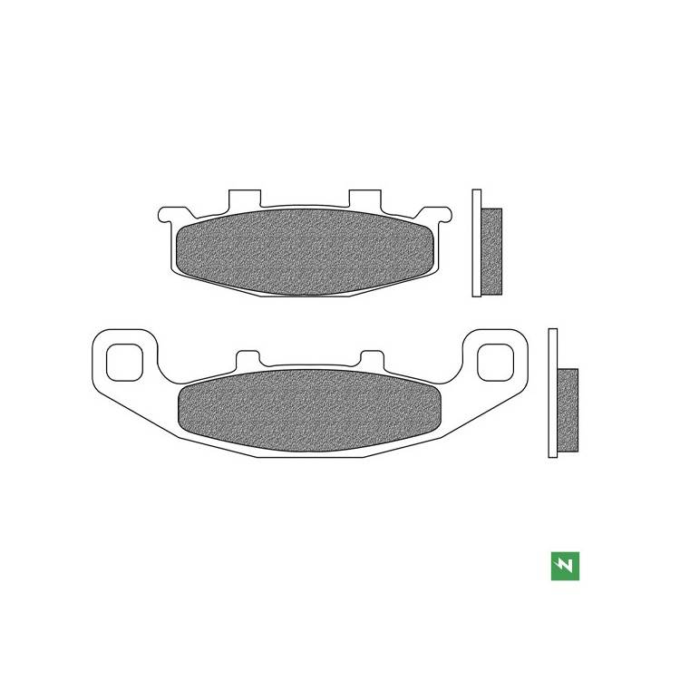 FD0108BT | PASTIGLIE FRENO SINT OFFROAD ATV | NEWFREN