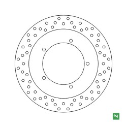 DF4129A | DISCO FRENO IN ACCIAIO | NEWFREN