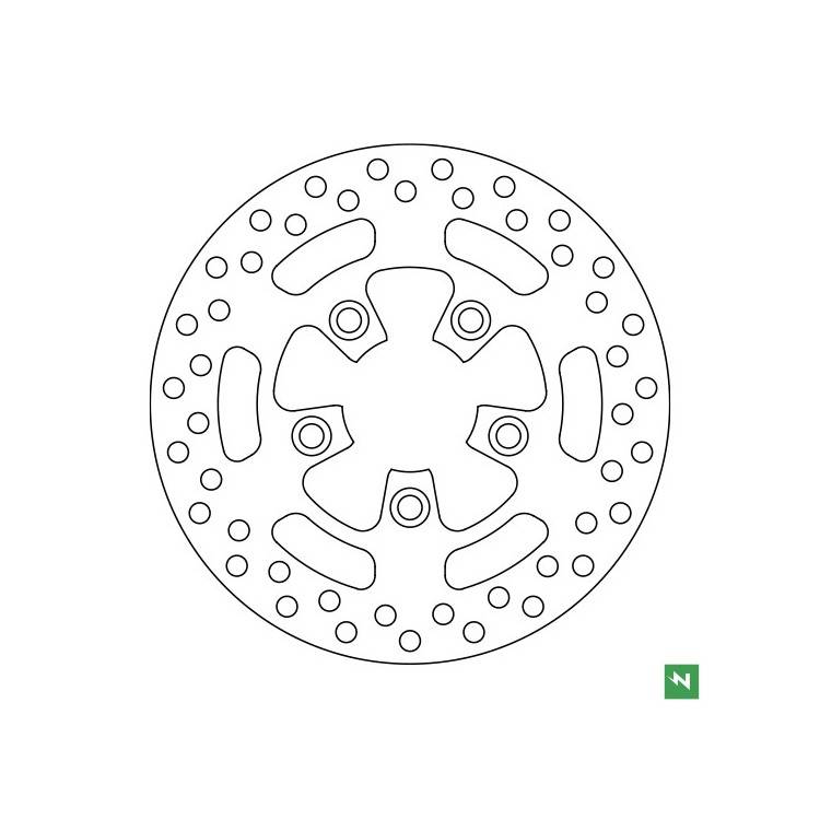 DF4123A | DISCO FRENO IN ACCIAIO | NEWFREN